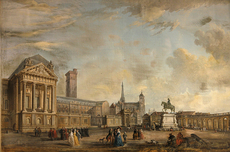 Place Royale de Dijon en 1781